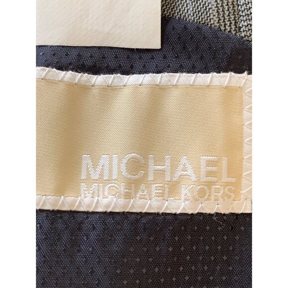 Michael Kors Mens Wool Plaid Suit 46L GUC RHH10576 GUC - Picture 8 of 12